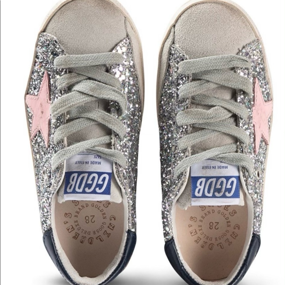 LIKE NEW Kids Golden Goose Superstar sneakers